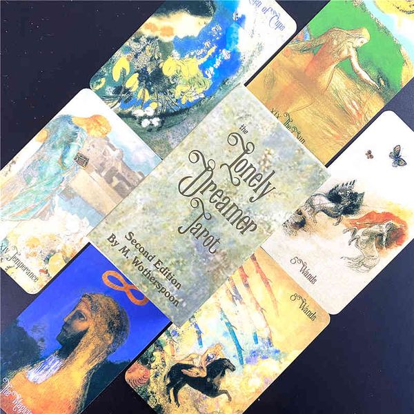 

hay house the lonely dreamer tarot 2nd edition fully illustrated tarot cards deck game dixit
