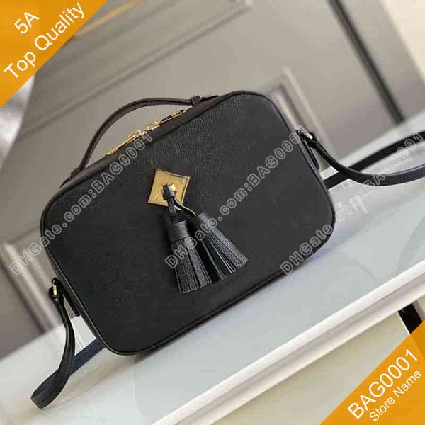 

5a camerabag double-sided embossed leather single shoulder crossbody femalebag with box b029(44593 44597 44606) bag0001
