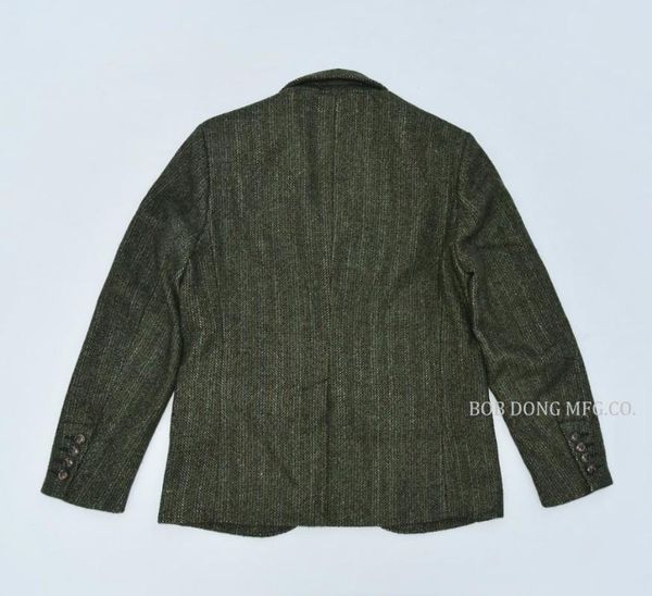 

men's jackets dong tweed bob jacket blazer vintage country striped wool sport coat for men, Black;brown