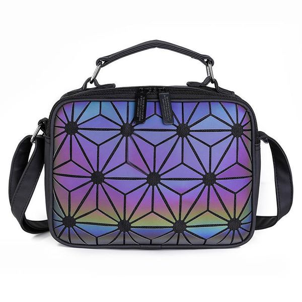 

women small shoulder bags geometric handbag crossbody waist packs b100g