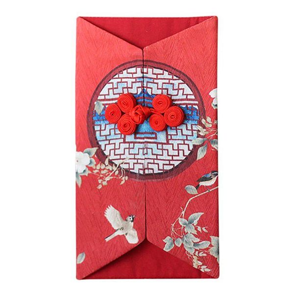 

gift wrap red envelope year fabric disc buckle packet of the ox