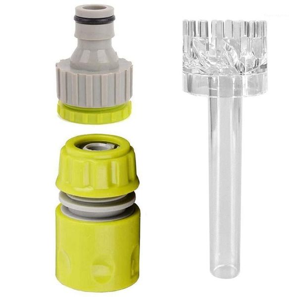 

watering equipments 20 pcs quick coupling hose tube connector with filter degreasing film float inlet and outlet pipe basket1