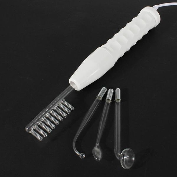 

portable d'arsonval high frequency facial acne spot removal skin care with 4 ray electrode face spa beauty equipment electric massagers