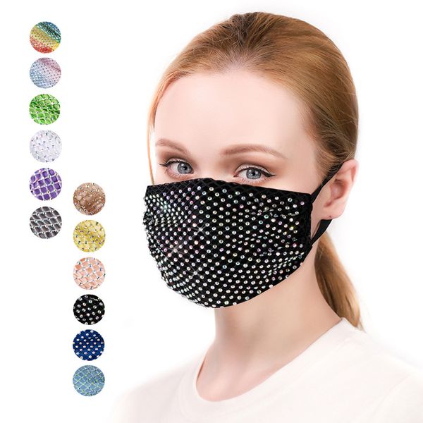 

mask facemask fashion sunscreen water drill mesh decorative belt