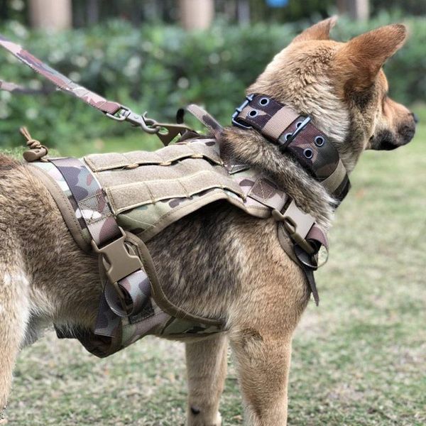 

dog apparel 1oood nylon tactical clothes waterproof outdoor vest camouflage large
