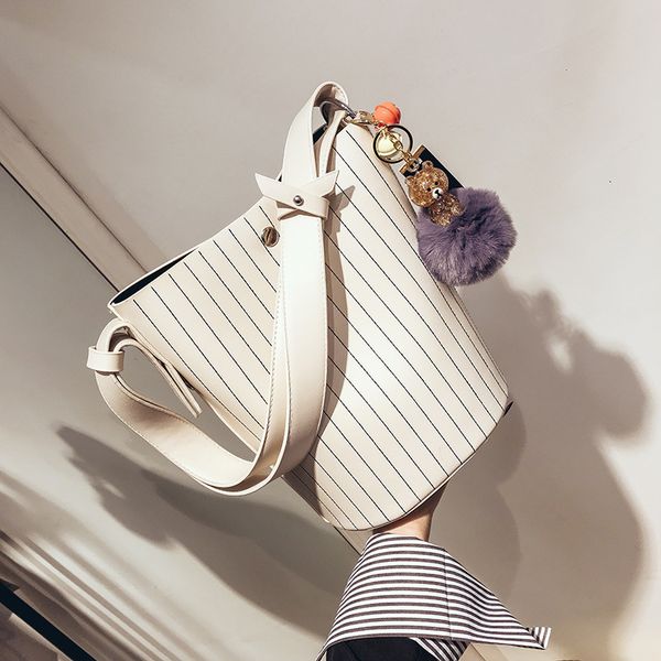 

2021 designers one shoulder messenger bag sublimates pu polyester plaid solid geometric elegant women bucket bags onthego designer wallet