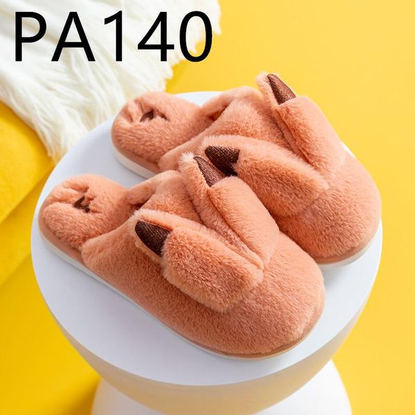 

cotton-slipper for old customers pa140-152 slippers, Black