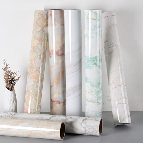 

wallpapers modern 3d self adhesive wallpaper deskwaterproof marble wall paper solid color home decoration