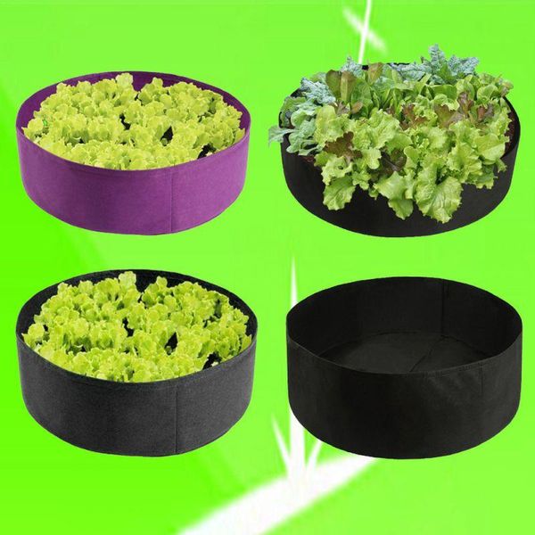 

planters & pots beautiful planting bag felt non-woven black round 1mm thickness 90cm*30cm