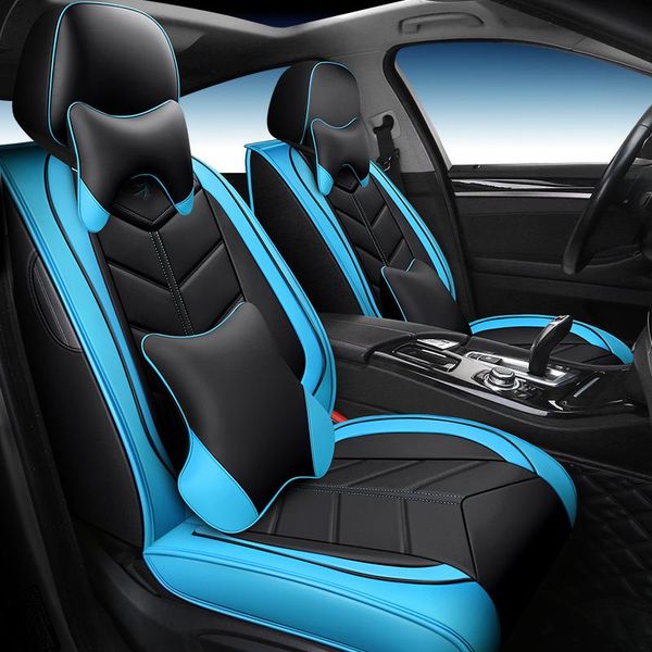 

car seat covers kalaisike leather universal for urn all models b30 b90 x40 b50 b70 x80 styling auto accessories