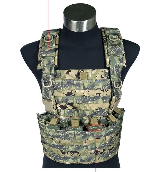 

hunting jackets flyye wsh chest rig vest vt-c003, Camo;black