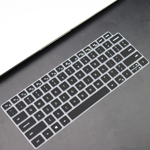 

keyboard covers for latitude 7320 2021 7310 2-in-1 lapsilicone protector cover skin