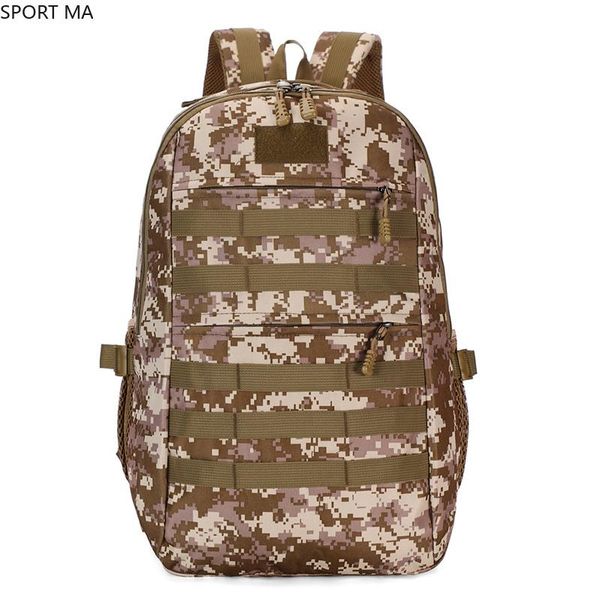 Borse da esterno 2021 35L Sport 600D Zaino tattico militare Campeggio Escursionismo Borsa mimetica Caccia Viaggi Camo