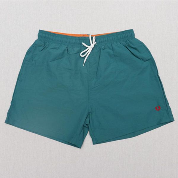 

men's shorts fp croissant summer casual cool embroidered bottom running training quick dry beach wheat, White;black