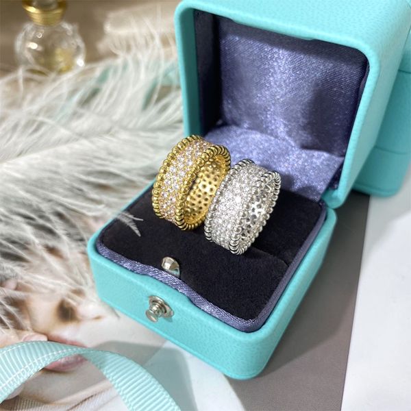 

men and women couple rings super flash zircon ring two colors fashion accessories, Silver