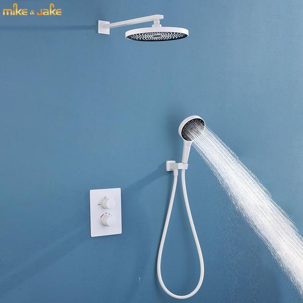 

bathroom shower sets thermostatic white kit mixer set constant bathtub