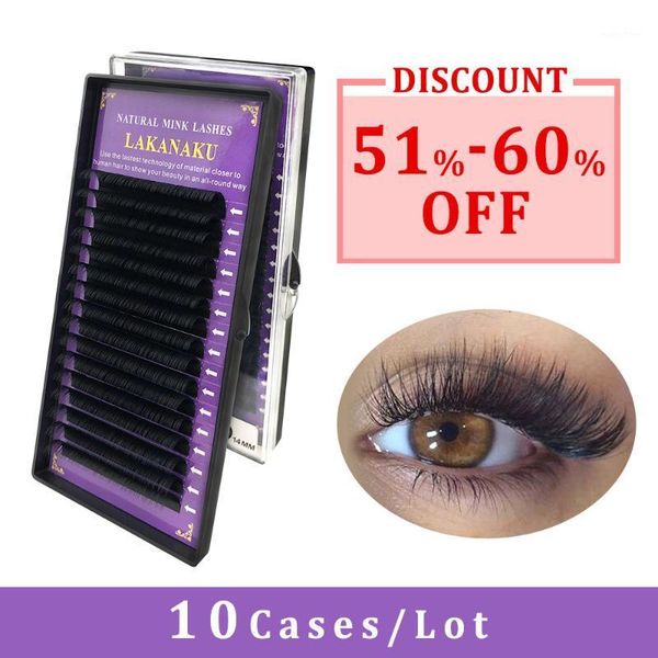 

10 cases/lot 16 rows eyelash extension russia volume makeup fake lashes1