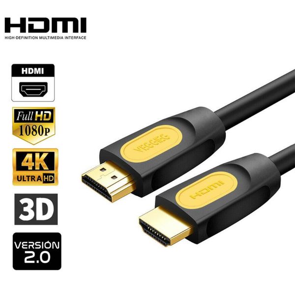 

audio cables & connectors ultra 2.0 version cable computer tv set-box line high speed 4k hd uhd 3d lead r6m4