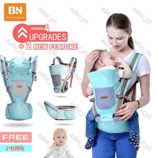 

carriers, slings & backpacks [bibs] baoneo baby carrier infant toddler backpack bag gear hip seat wrap
