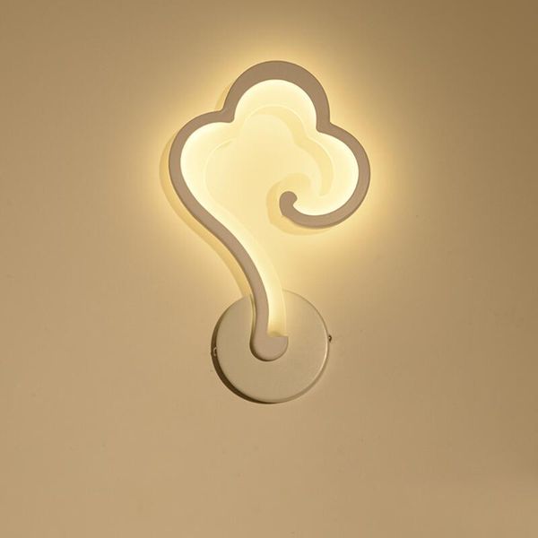 

wall lamp light modern leds mounting cloud shape fixtures for bedside corridor mounted home lighting decoration