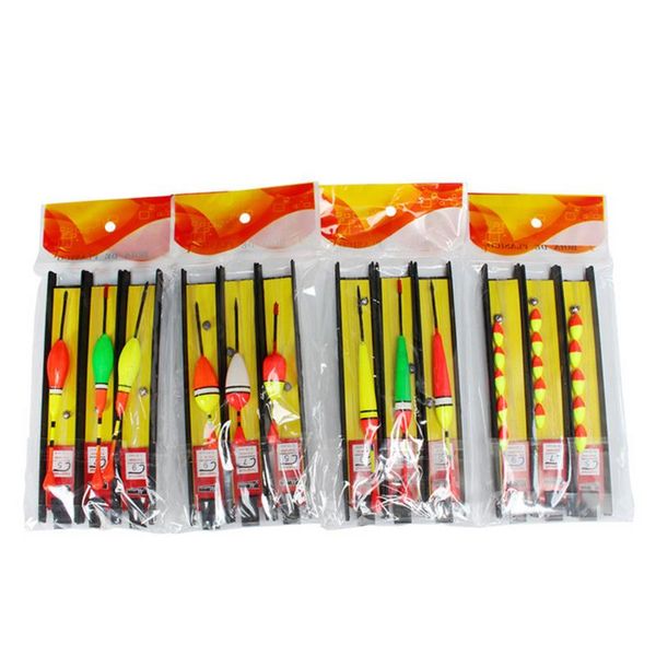 

fishing accessories 3pcs/lot carp line bobber group fish float tackle foam rock hook buoy floating tiple suit