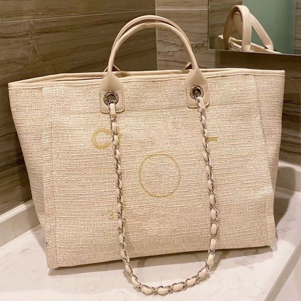 

designers handbags shoulder bags european and american style womens fashion canvas handbag beach luxurious ladies casual shopping totes