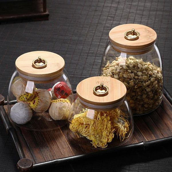 

storage bottles & jars 3 pcs moisture-proof cereals pots sealed with pull ring lid