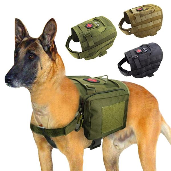 

dog collars & leashes tactical vest harness for medium large dogs size m l high quality
