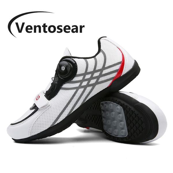 

ventosear flat mtb men dirt boots trekking cycling shoe women outdoor spd road speed tyle bike sneakers male spinning shoes footwear, Black
