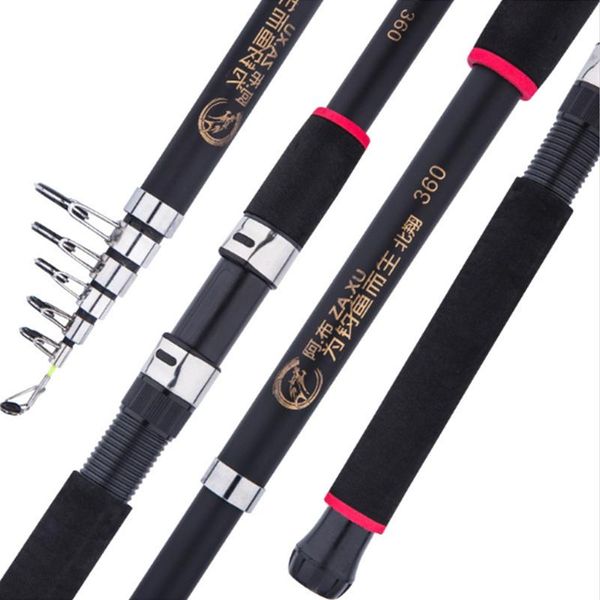 

1.8-3.6m portable fishing rod carbon fiber super hard long s boat rods