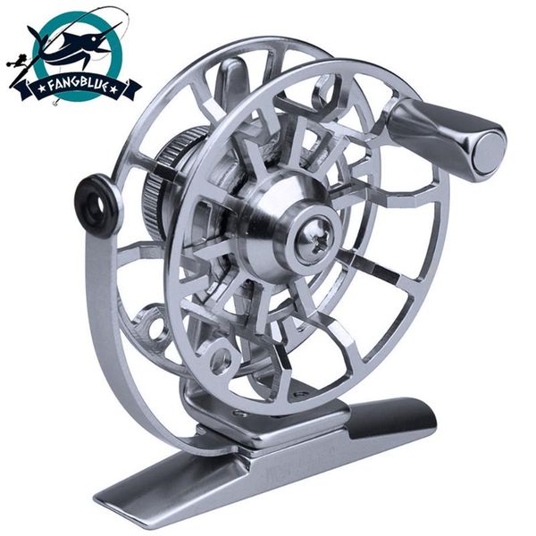 

winter fishing reel lightweight 44mm 55mm interchangeable all metal ice wheel pesca carp accessories baitcasting reels