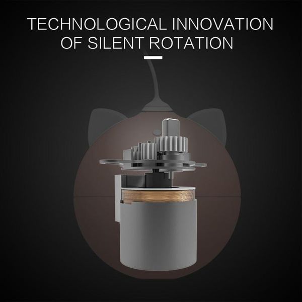 

cat toys interactive ball automatic pet toy with silent motor rolling for cats colorful light supplies