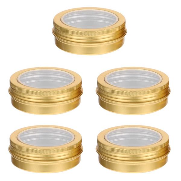 

gift wrap 5pcs storage boxes aluminum tea containers xmas candle diy
