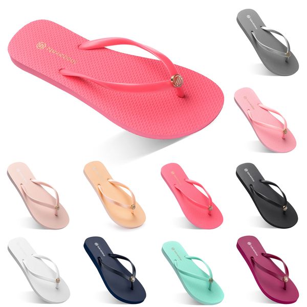 

r flip flops slippers men women shoes triple white black green yellow orange pink summer beach slide sport sneaker