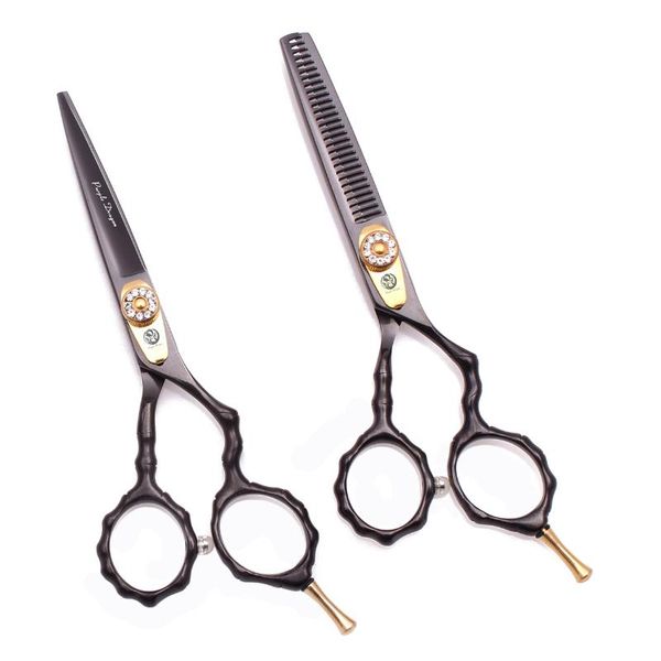 

hair scissors professional hairdressing 5.5" 6.0" jp steel 440c purple dragon salon beauty haircut set thinning shears 9010#