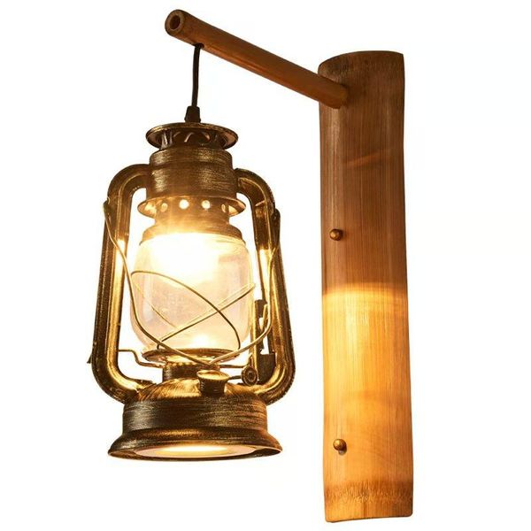 

wall lamp retro horse lantern antique kerosene tea house inn mintu decoration pot restaurant