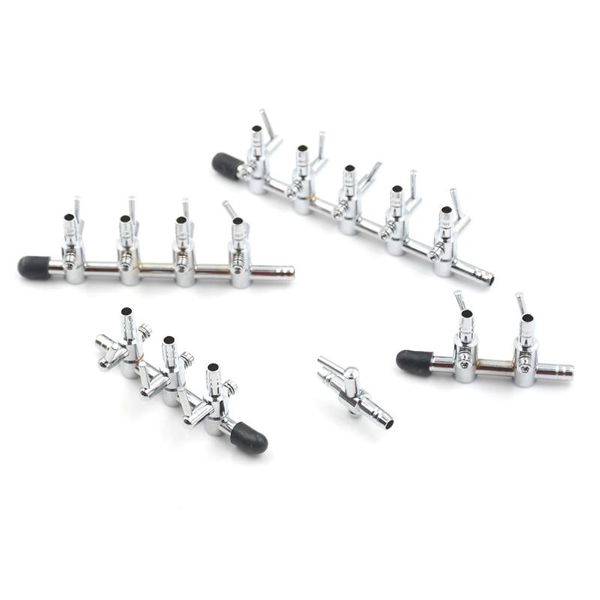 

aquarium fish tank air pump splitter distributor flow tube pipeline stainless steel control valve aquaria accessories 5 ways kitchen faucets
