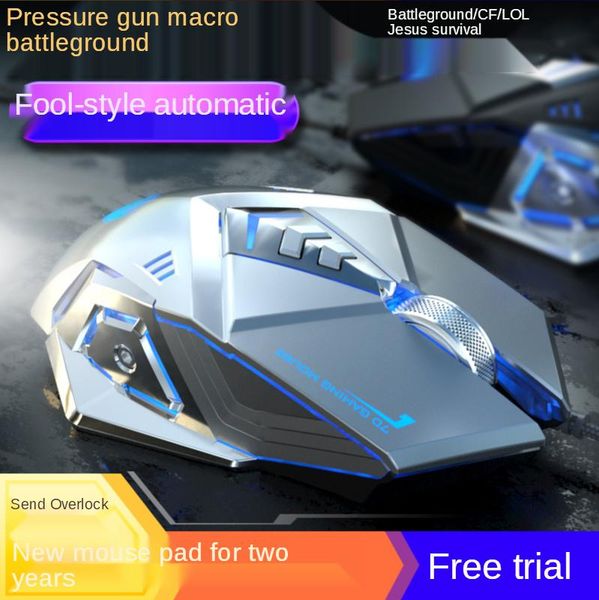 

wired gaming mechanical mouse macro programming luminous internet cafe usb computer with backlight mice
