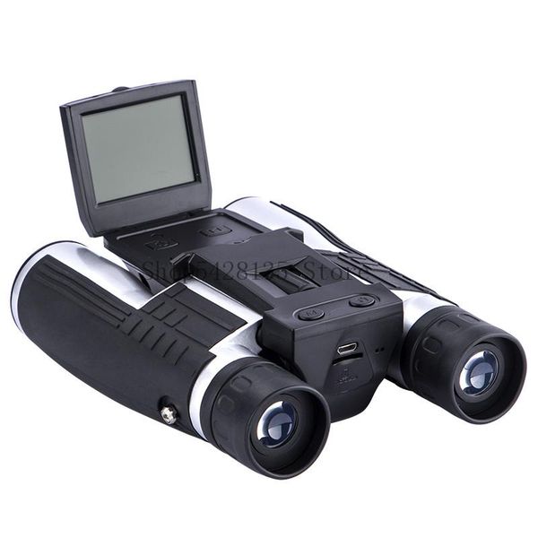 

telescope & binoculars outdoor 12x32 lcd display po video digital camera usb hiking mountaineering