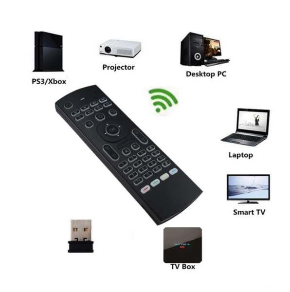 

air mouse smart voice remote control 2.4g rf wireless keyboard for x96 mini km9 a95x h96 max android tv box controlers
