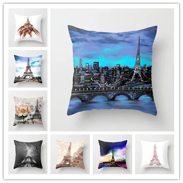 

retro sketch cushion cover waist pillow case cotton decorative throw for sofa chair car square pillowcase cushion/decorative