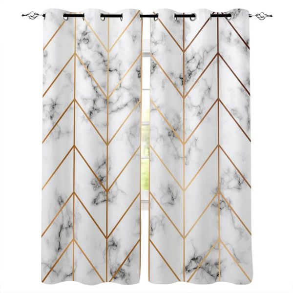 

curtain & drapes marble nordic style windows curtains for living room bedroom decorative kitchen treatments