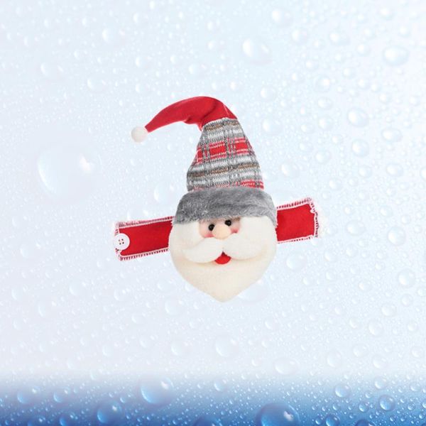 

christmas decorations creative santa clause pattern curtain buckle cartoon window showcase ornaments elements patterns design