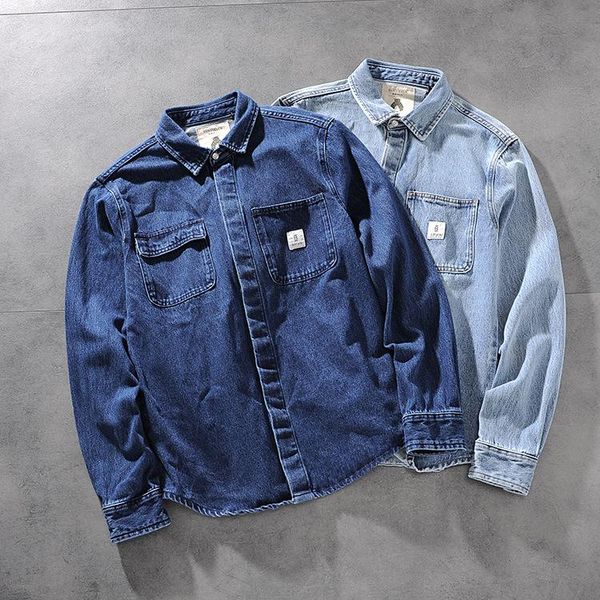

men's winter 5018 denim shirt dress shirts, White;black