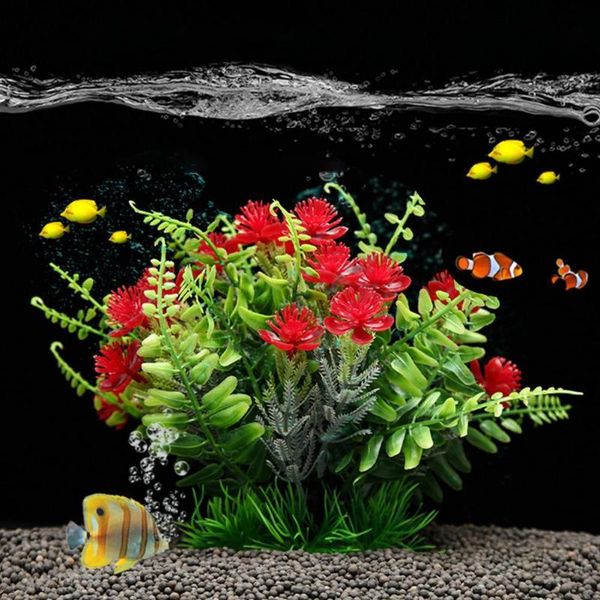 

decorations safe beautiful fake water grass fish tank decoration eco-friendly artificial plants exquisite for el