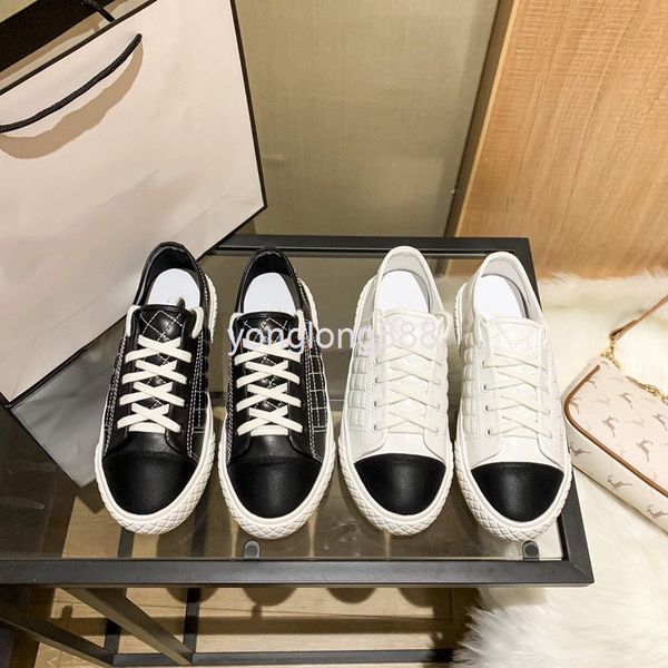 

dress shoes xiaoxiang biscuit shoes women's xiaobai spring lingge thick soled panda single casual medieval versatile, Black