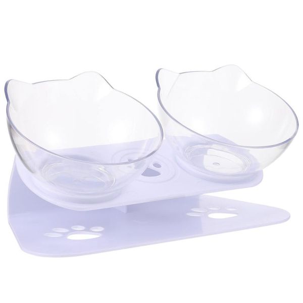 

cat bowls & feeders double pet feeder dog safe water drinking for home