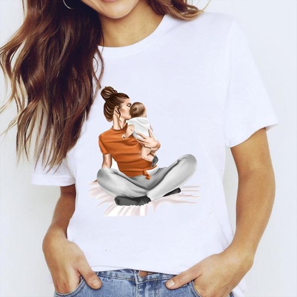 

and women kawaii clothes mens t shirts womens cartoon sweet mom love print lady graphic shirt ladies female tee, White;black