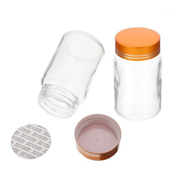 

storage bottles & jars 10pcs practical glass containers sub (assorted color)