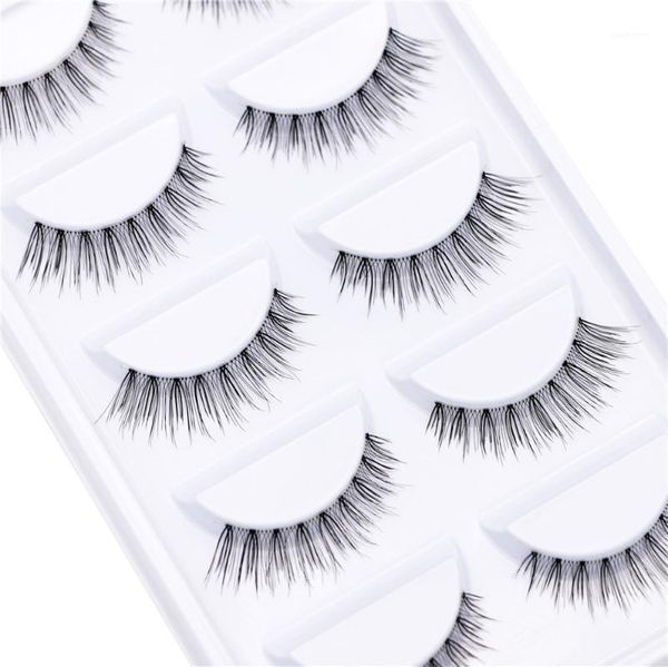 

pairs faux mink eyelashes 3d natural false lashes soft handmade eyelash extension makeup tools1